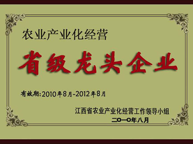省级龙头企业